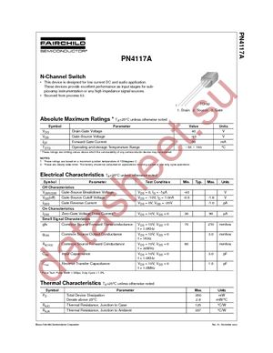 PN4117A_ND26Z datasheet  